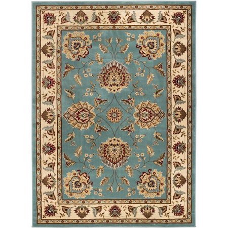 RICKIS RUGS Abbasi Traditional RugLight Blue 10 ft. 11 in. x 15 ft. RI602271